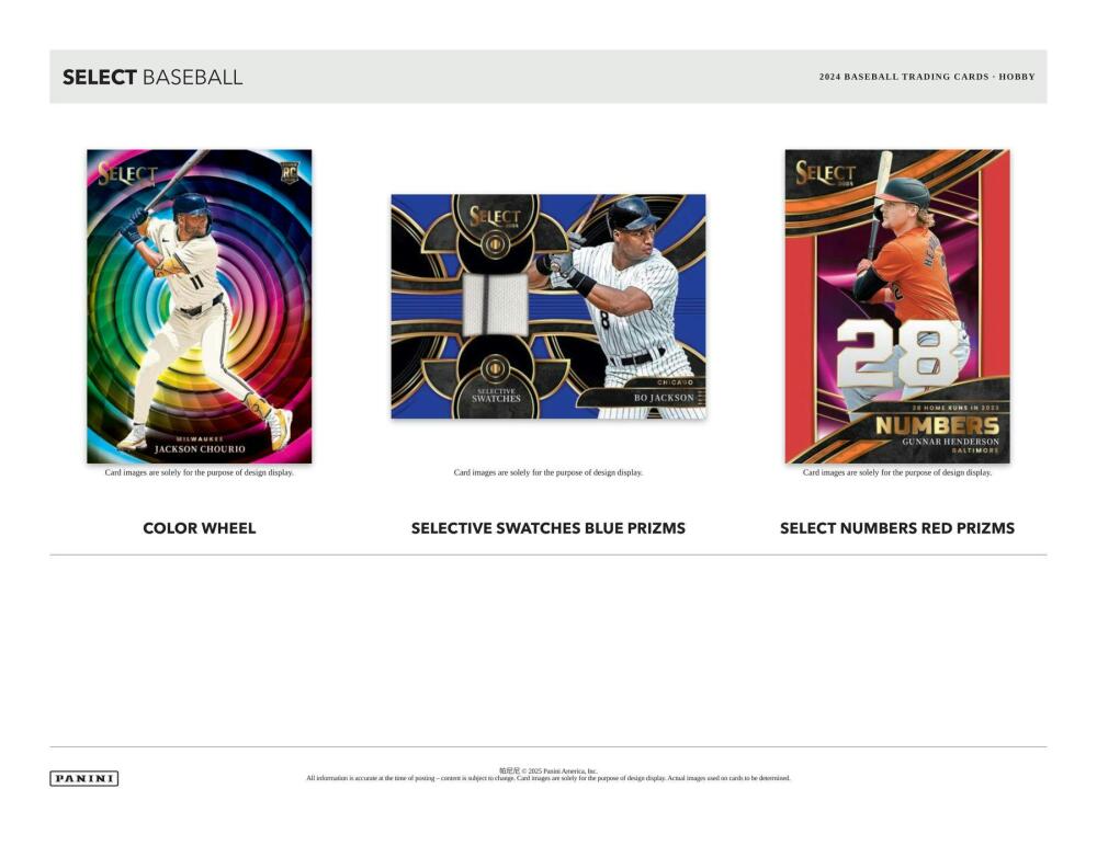 2024 Panini Select Baseball Hobby Box Image 5