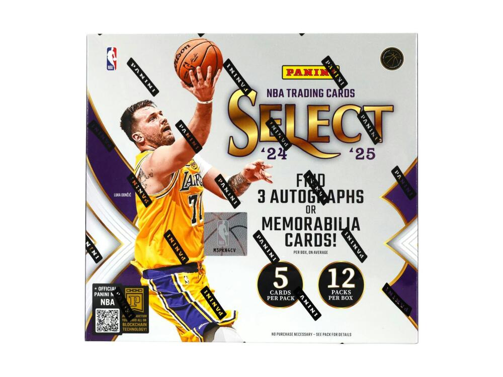 2024-25 Panini Select Basketball Hobby Box Image 1