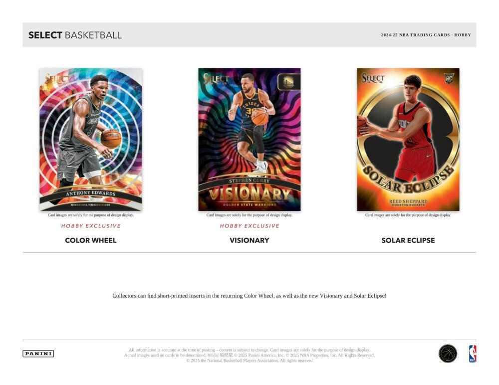 2024-25 Panini Select Basketball Hobby Box Image 5