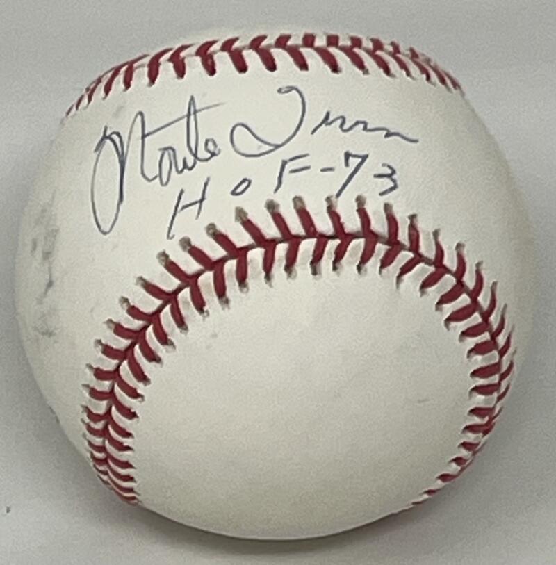 Monte Irvin Autographed Signed HOF '73 Major League Baseball JSA Authentic Image 1