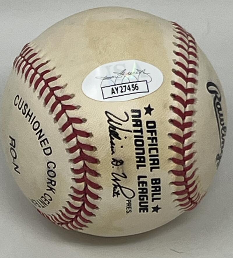 Enos Slaughter Autographed Signed Major League Baseball JSA Authentic Image 2