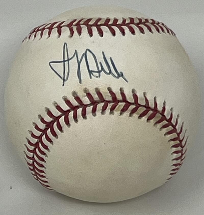 Albert Belle Autographed Signed Major League Baseball JSA Authentic Image 1