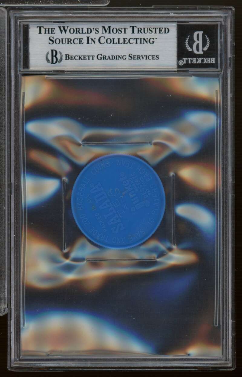 Sandy Koufax Card 1962 Salada Coins #109 BGS BVG 7 Image 2