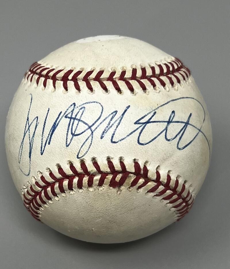 Ryne Sandberg Cubs Autographed Signed Rawlings Baseball JSA Authentic Image 1
