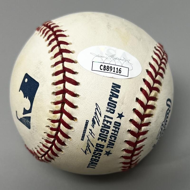 Rusty Greer Rangers Autographed Signed Major League Baseball JSA Authentic Image 2