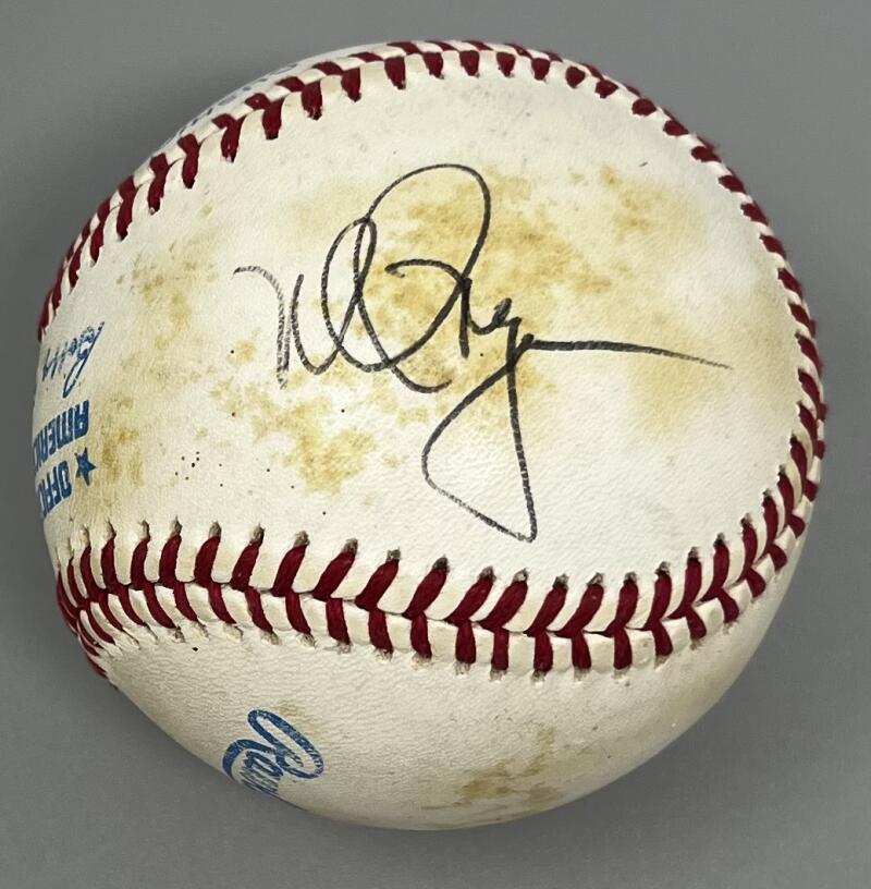Mark McGwire Cardinals Autographed Signed Rawlings Baseball JSA Authentic Image 1