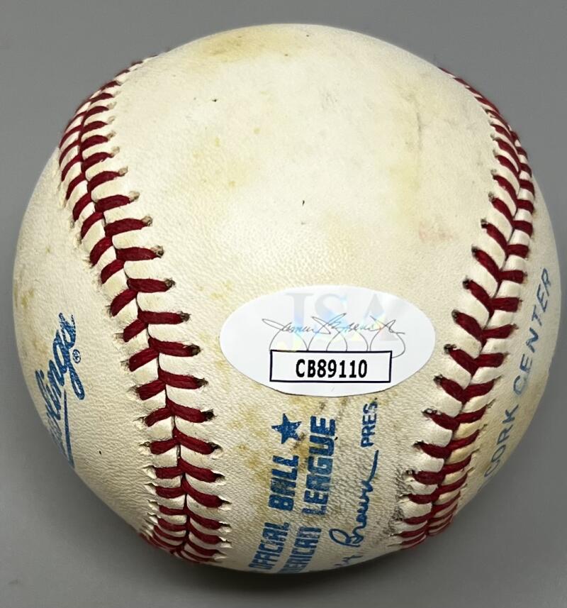 Mark McGwire Cardinals Autographed Signed Rawlings Baseball JSA Authentic Image 3