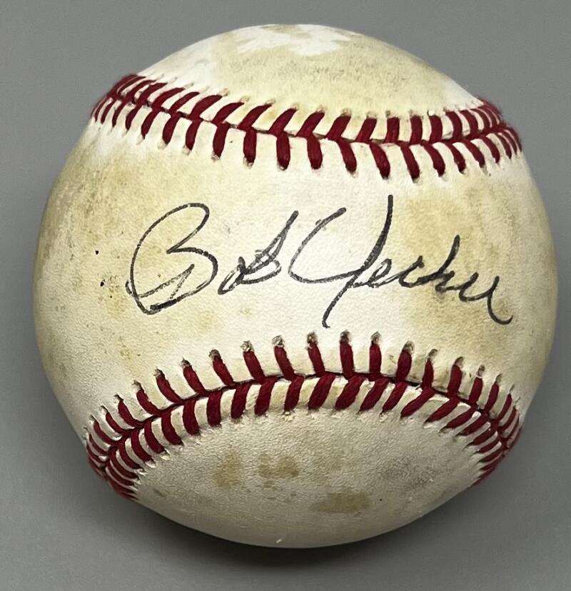 Bob Uecker Autographed Signed Rawlings Baseball JSA Authentic Image 1