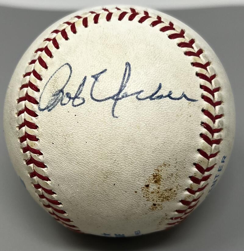 Bob Uecker Autographed Signed Rawlings Baseball JSA Authentic Image 1