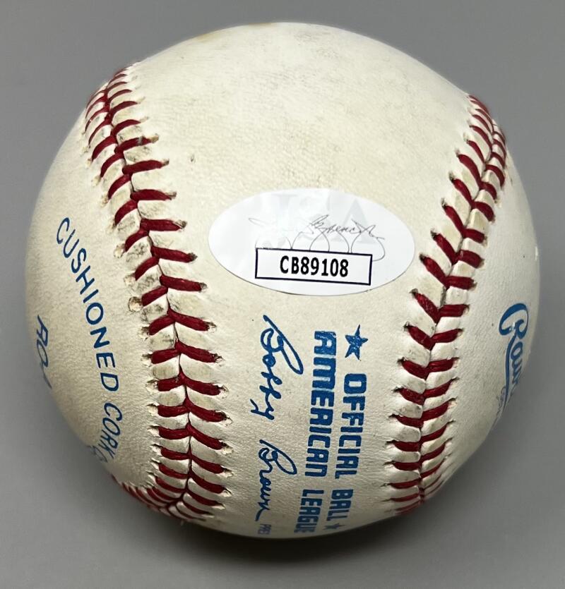 Bob Uecker Autographed Signed Rawlings Baseball JSA Authentic Image 3