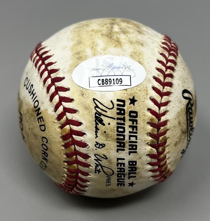 Bob Uecker Autographed Signed Rawlings Baseball JSA Authentic Image 2