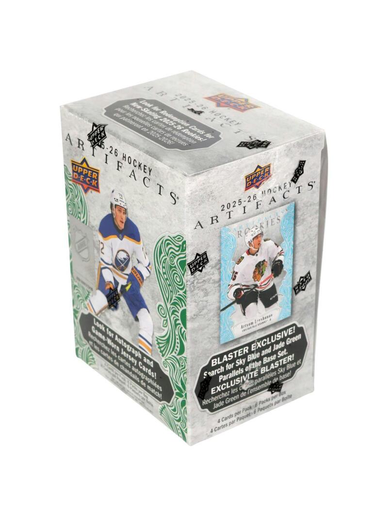 2025-26 Upper Deck Artifacts Hockey 6-Pack Blaster Box Image 2