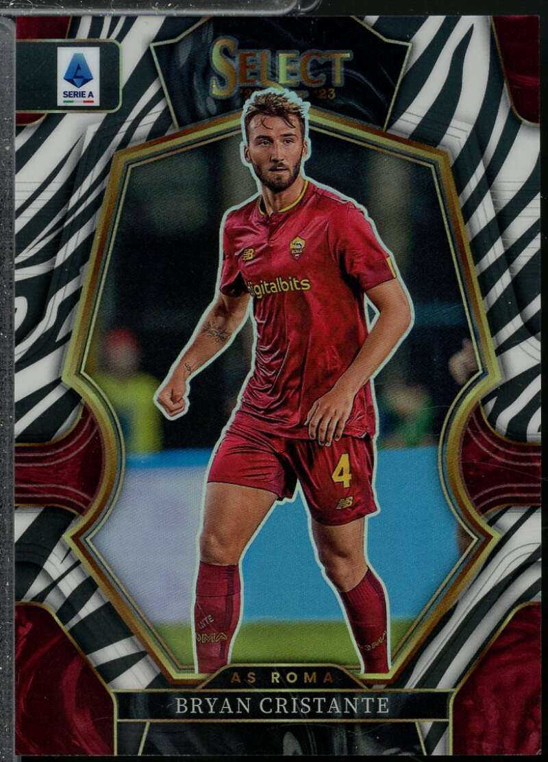 Bryan Cristante Card 2022-23 Select Serie A Zebra /20 #116  Image 1