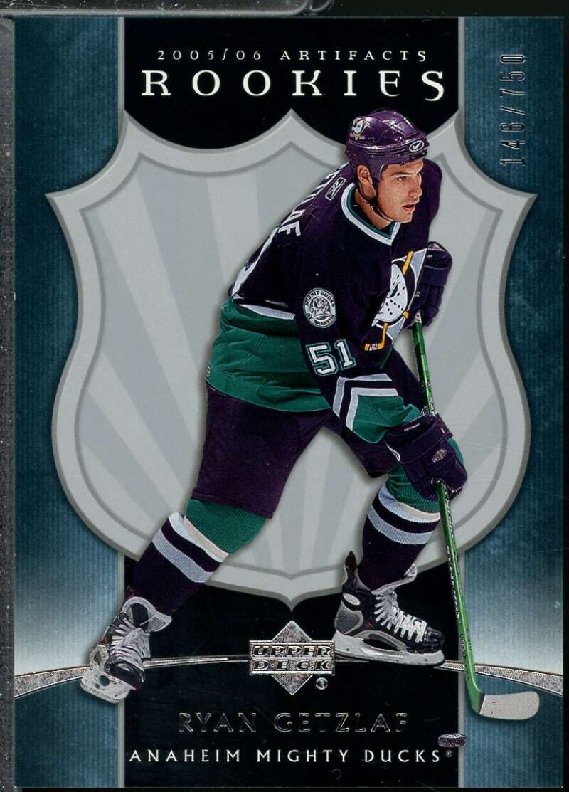 Ryan Getzlaf Rookie Card 2005-06 Artifacts /750 #238  Image 1