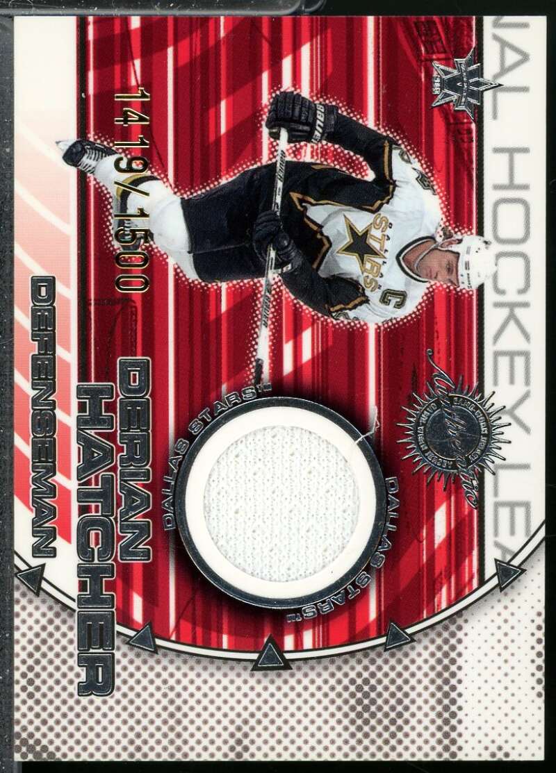 Derian Hatcher Mike Modano 2000-01 Vanguard Dual Game-Worn Jerseys /1500 #4  Image 2