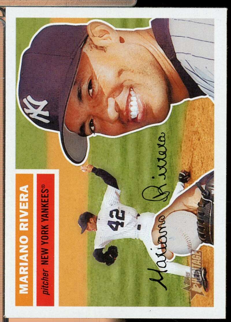 Mariano Rivera SP Card 2005 Topps Heritage #423  Image 1