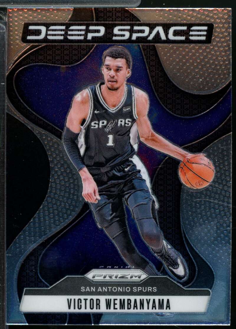 Victor Wembanyama Card 2024-25 Panini Prizm Deep Space #2  Image 1