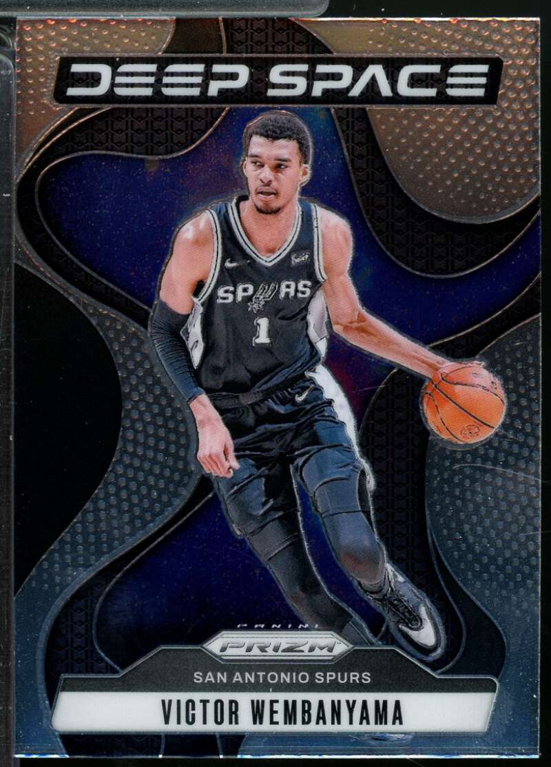 Victor Wembanyama Card 2024-25 Panini Prizm Deep Space #2  Image 1