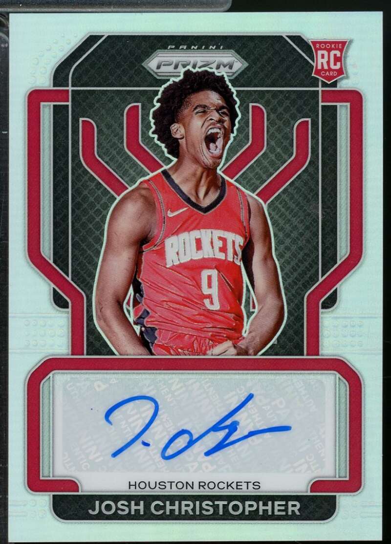 Josh Christopher Rookie 2021-22 Panini Prizm Signatures Autograph Silver #24  Image 1