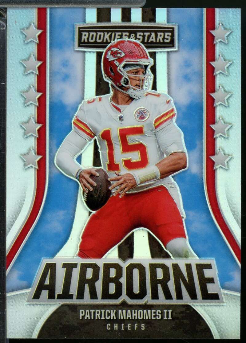 Patrick Mahomes II Card 2023 Rookies and Stars Airborne Silver #16  Image 1
