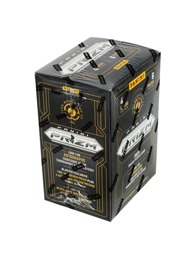 2025 Panini Prizm FIFA Club World Cup Soccer 6-Pack Blaster Box Image 2