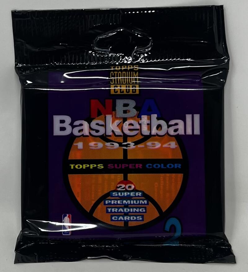 1993-94 Topps Stadium Club Series 2 Basketball Jumbo Pack  Image 2
