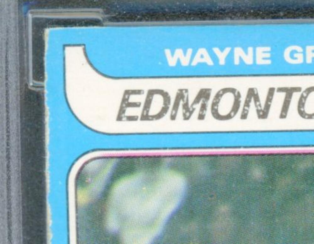1979-80 O-Pee-Chee #18 Wayne Gretzky Rookie Card BGS BCCG 9 Near Mint+ Image 3