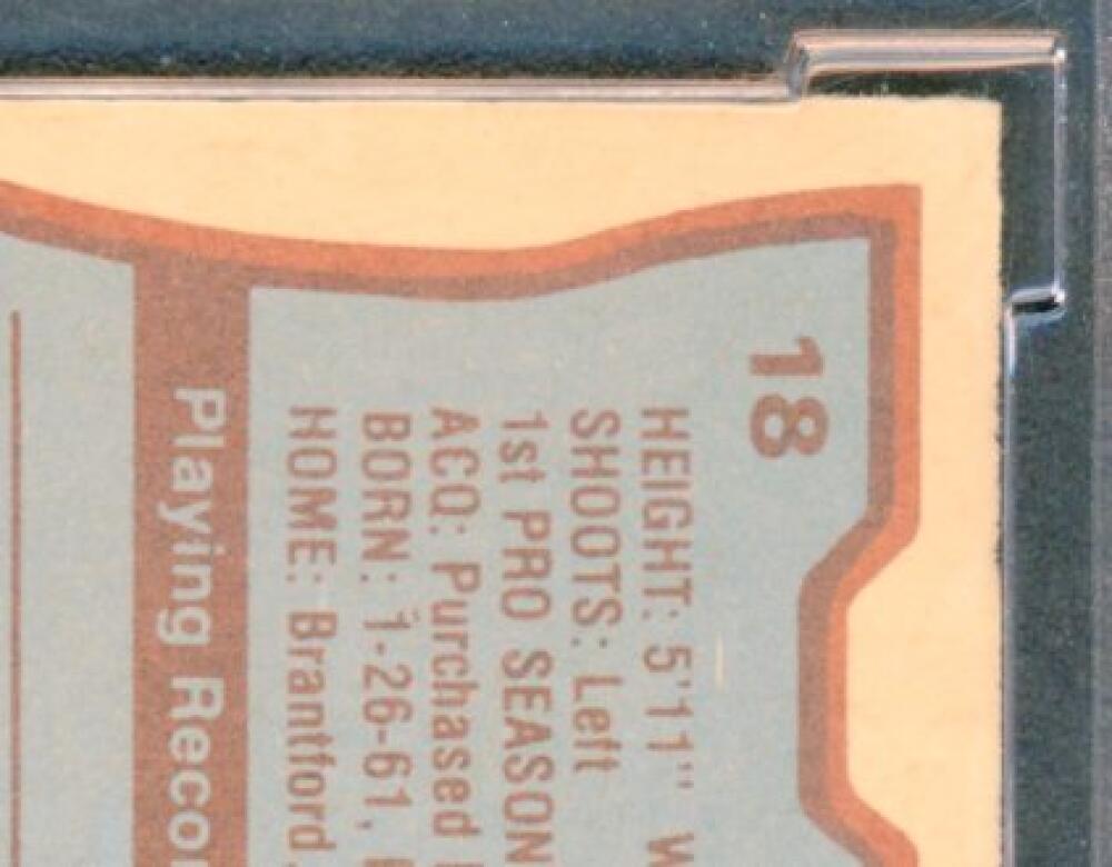 1979-80 O-Pee-Chee #18 Wayne Gretzky Rookie Card BGS BCCG 9 Near Mint+ Image 8