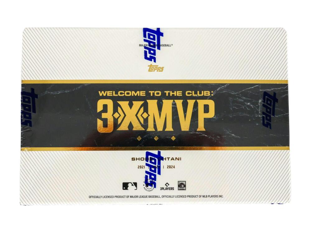 2025 Topps Welcome to the Club: 3X MVP Baseball Box Image 1