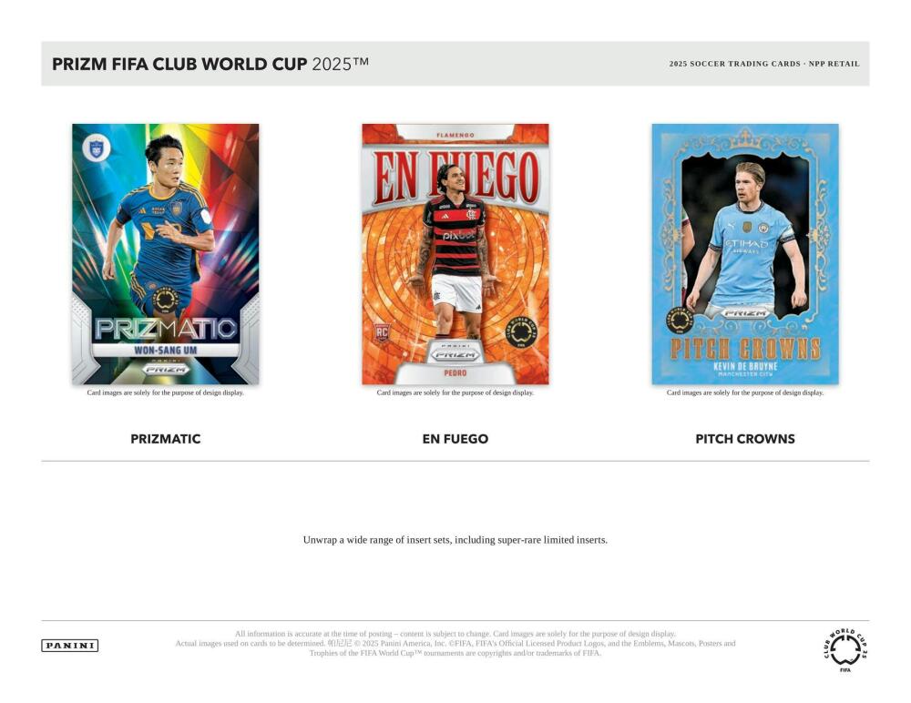 2025 Panini Prizm FIFA Club World Cup Soccer Mega Box Image 4