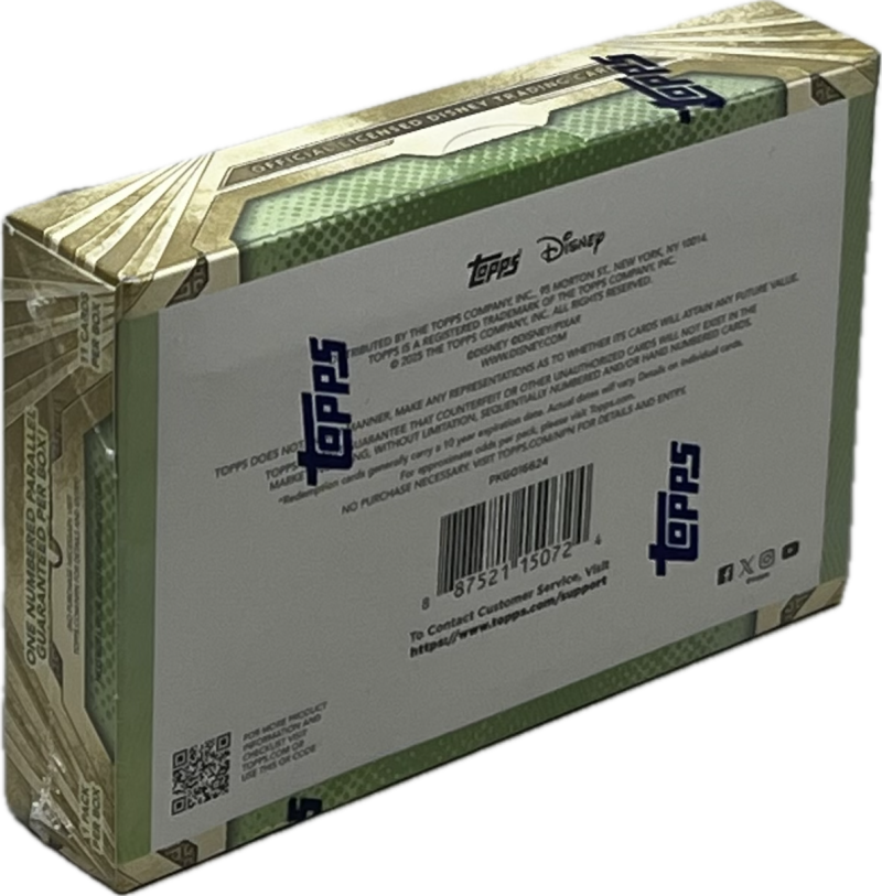 2025 Topps Disney Mint Hobby Box – SUPERIORSPORTSINVESTMENTS.COM 2025 Topps Disney Mint Hobby Box – SUPERIORSPORTSINVESTMENTS.COM