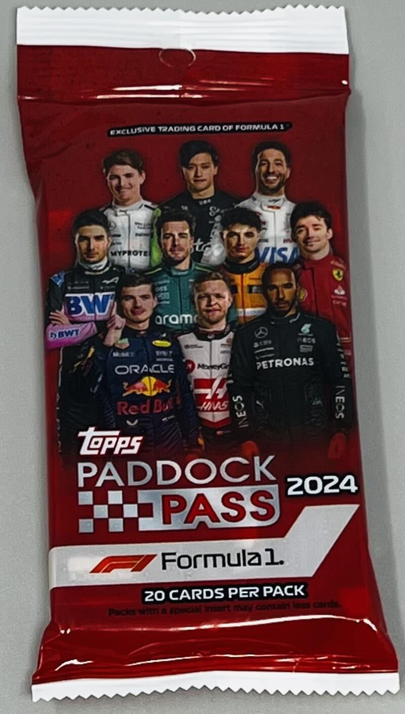 2024 Topps Paddock Pass Formula 1 Racing Jumbo Hanger Pack  Image 1