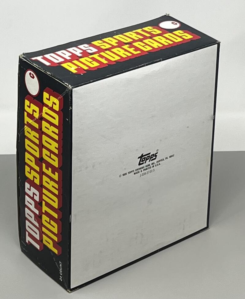 1987 Topps Rack Pack Baseball Box Barry Bonds Mark McGwire Rookie Image 3
