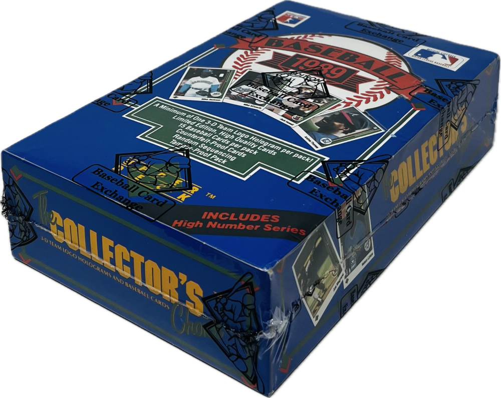 1989 Upper Deck High Series Baseball Box BBCE Image 1
