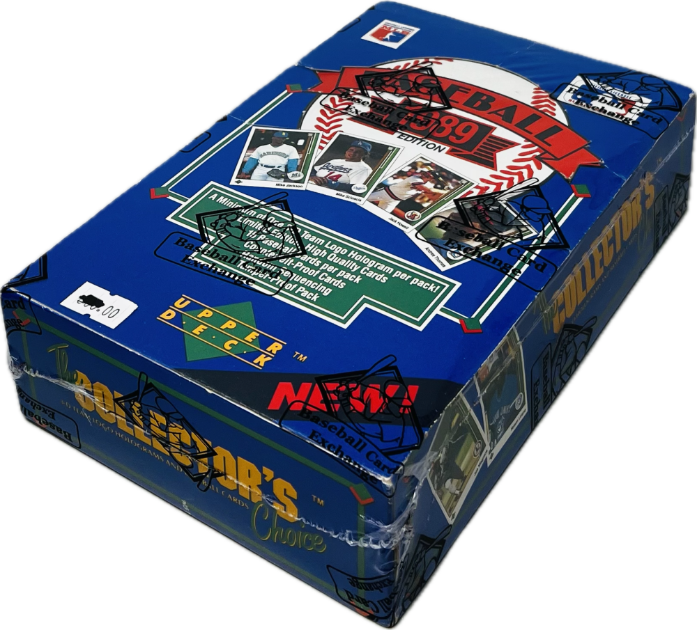 1989 Upper Deck Low Series Baseball Box BBCE Image 1