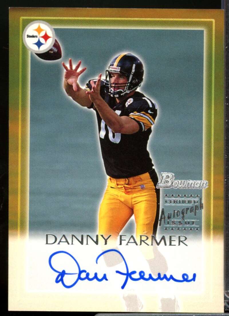 Danny Farmer Card 2000 Bowman Autographs #DF  Image 1