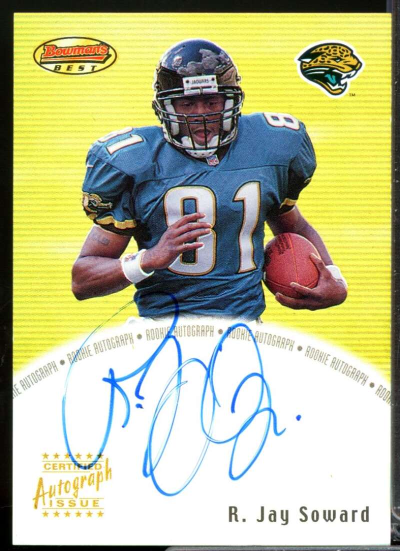 R. Jay Soward Card 2000 Bowman's Best Rookie Autographs #BBRS  Image 1