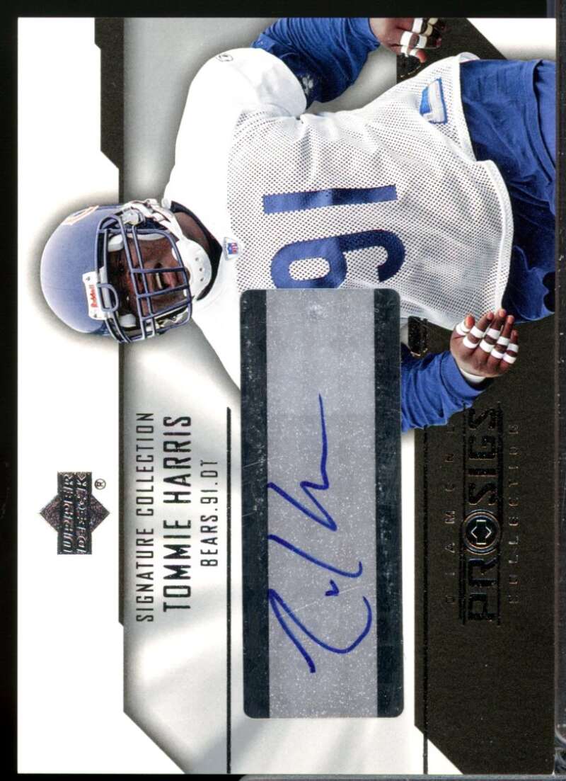 Tommie Harris 2004 Upper Deck UD Diamond Pro Sigs Autograph Collection #SCTH  Image 1
