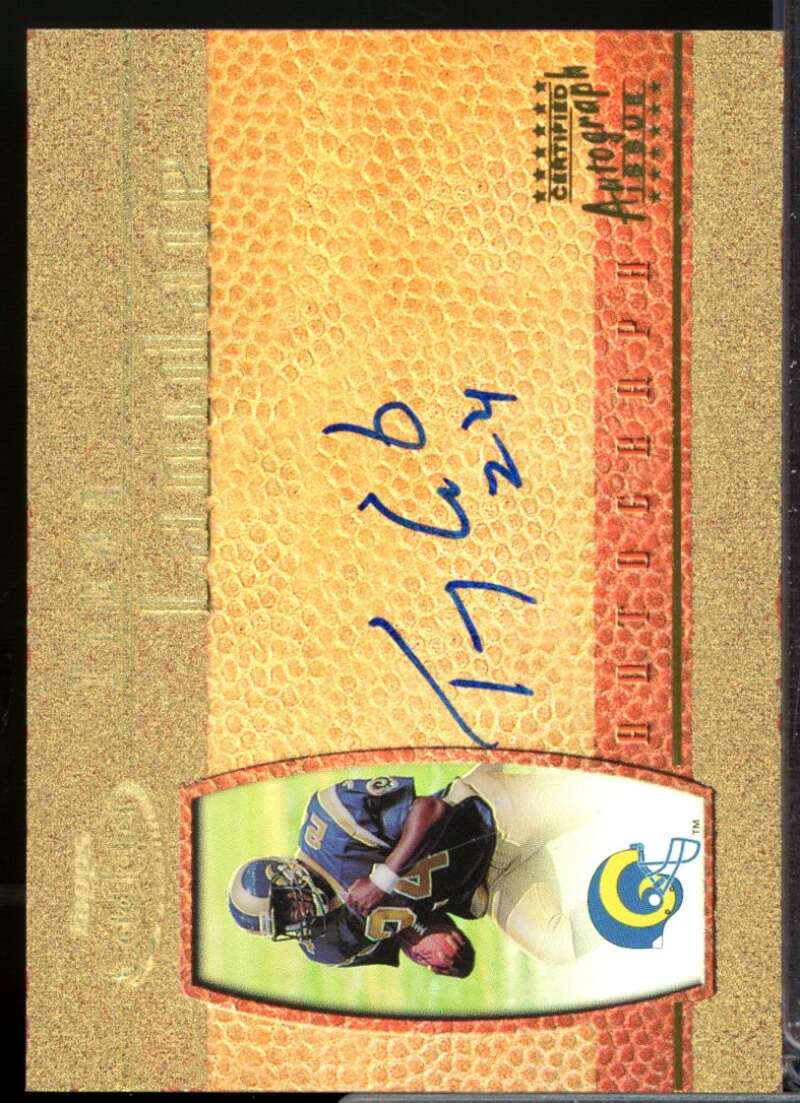 Trung Canidate Card 2000 Topps Gold Label Rookie Autographs #TC  Image 1