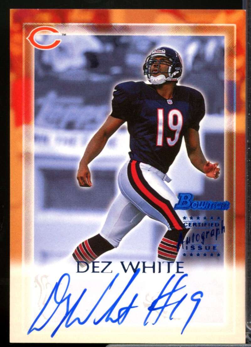 Dez White Card 2000 Bowman Autographs #DW  Image 1