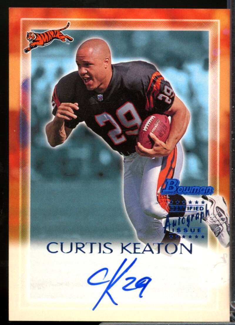 Curtis Keaton Card 2000 Bowman Autographs #CK  Image 1