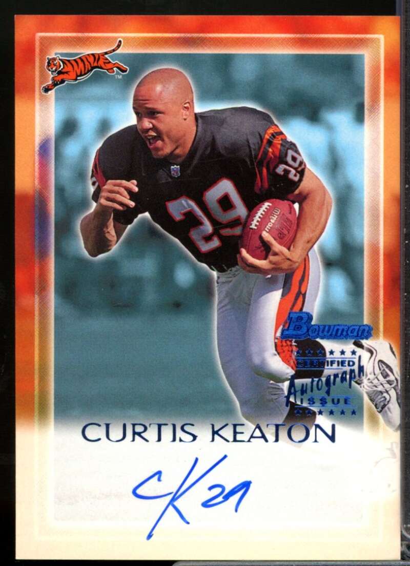 Curtis Keaton Card 2000 Bowman Autographs #CK  Image 1
