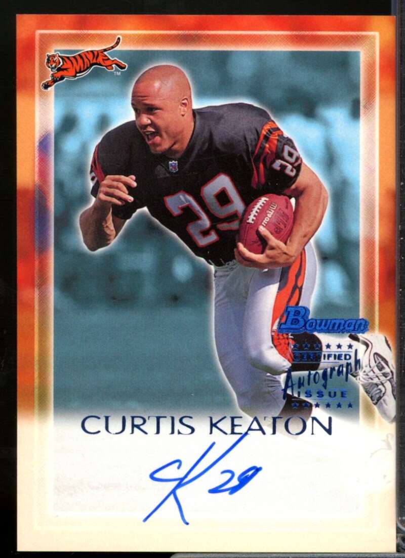 Curtis Keaton Card 2000 Bowman Autographs #CK  Image 1