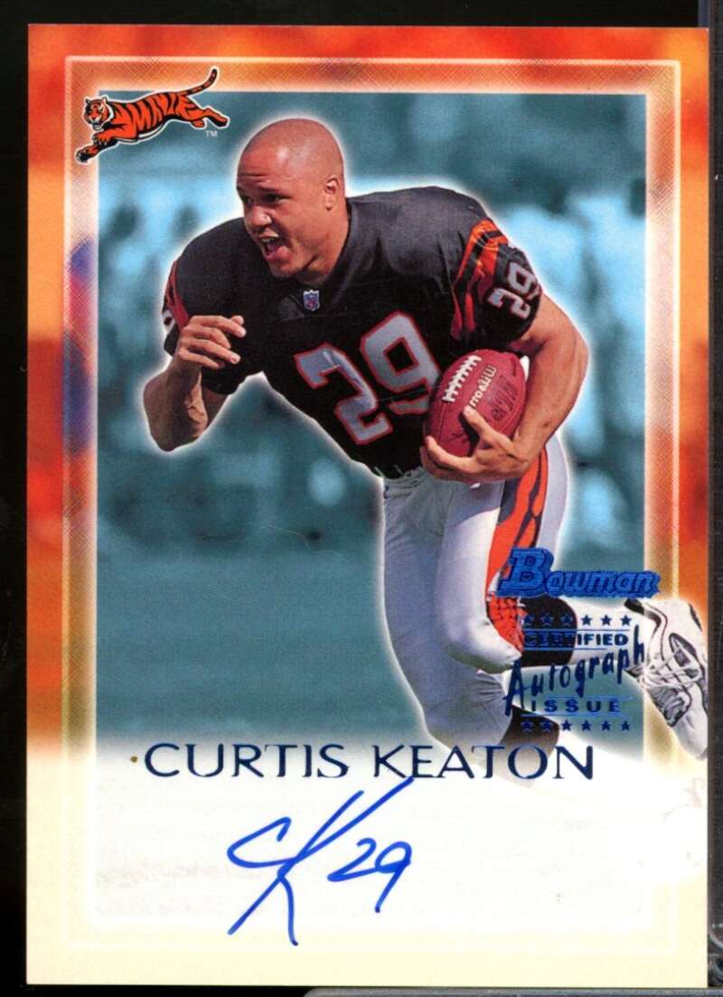 Curtis Keaton Card 2000 Bowman Autographs #CK  Image 1