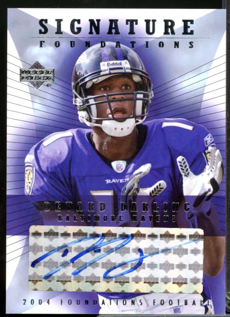 Devard Darling 2004 Upper Deck Foundations Signature Foundation Autograph #SFDA  Image 1