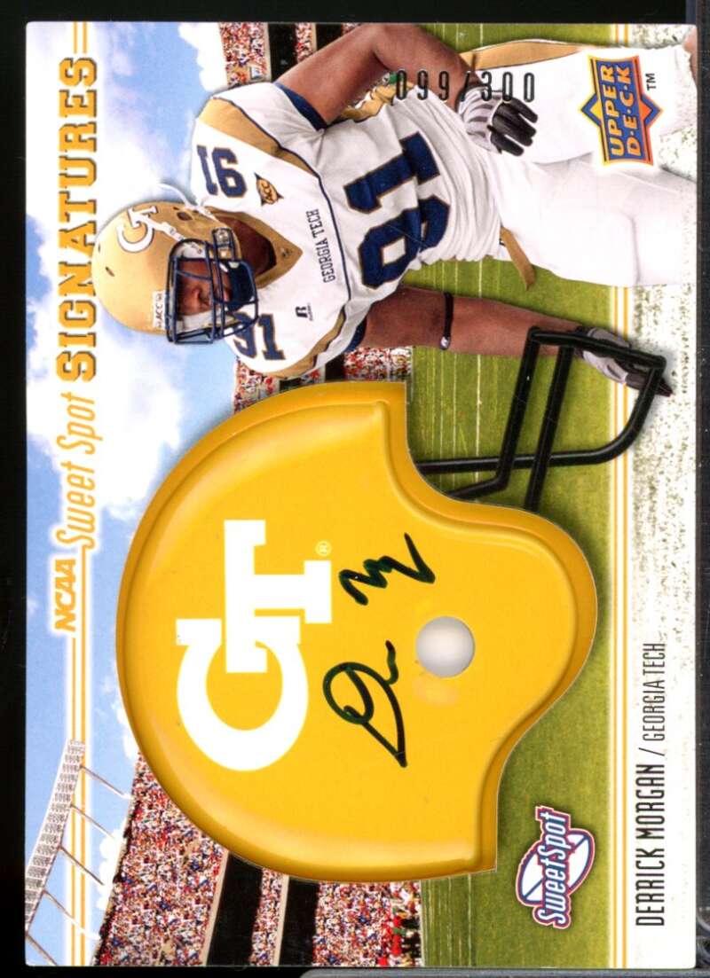 Derrick Morgan /300 RC Card 2010 Sweet Spot Rookie Autograph #131  Image 1