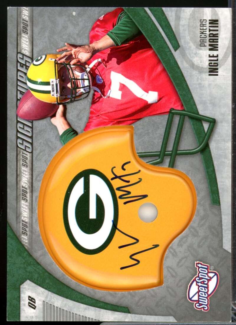 Ingle Martin Card 2006 Sweet Spot Signatures Autograph #IM  Image 1