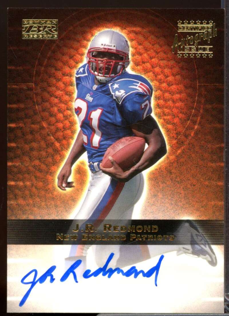 J.R. Redmond Card 2000 Bowman Reserve Rookie Autographs #JR  Image 1