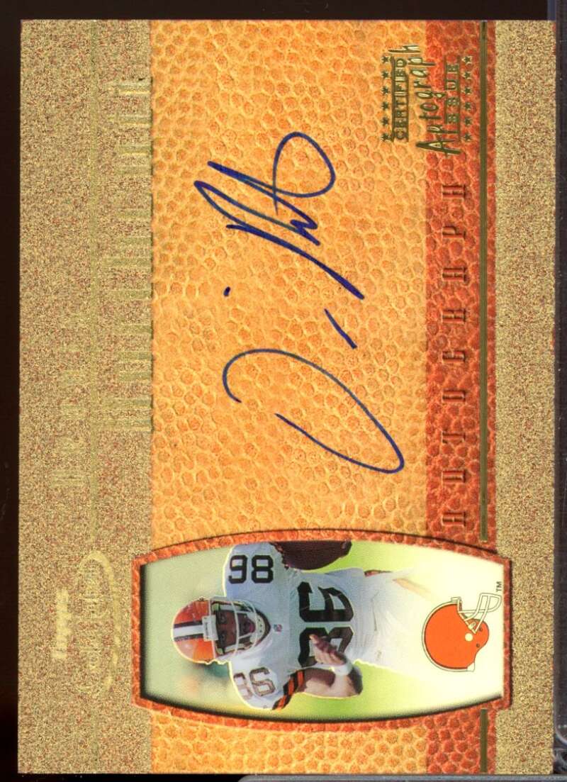 Dennis Northcutt Card 2000 Topps Gold Label Rookie Autographs #DN  Image 1