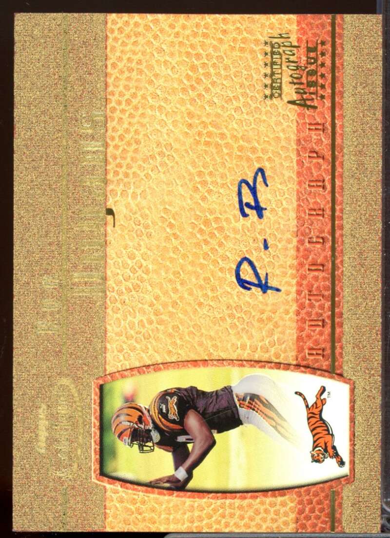Ron Dugans Card 2000 Topps Gold Label Rookie Autographs #RDU  Image 1